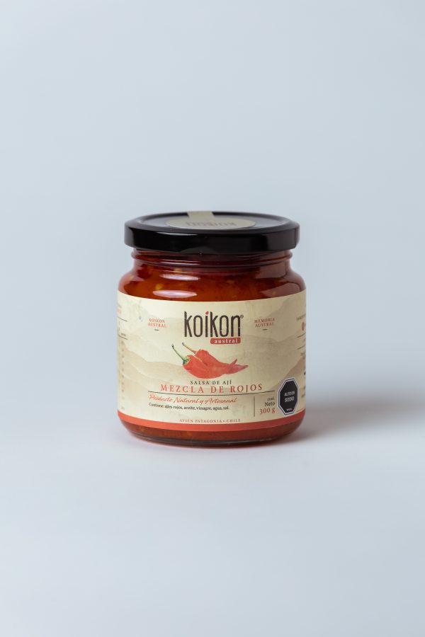 SALSA DE AJI MEZCLA DE ROJOS