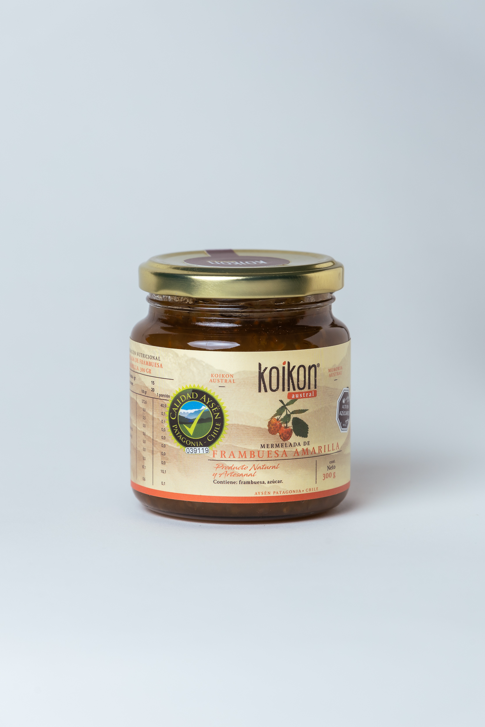 MERMELADA DE FRAMBUESA AMARILLA - Imagen 3